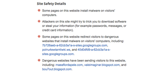 Illustration for article titled Google Warns Users About a Dangerous Website Called Google.com